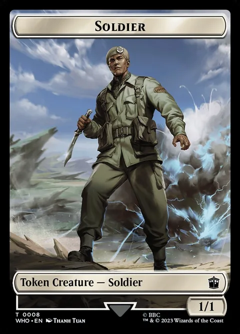 Soldier Token (W 1/1) // Treasure Token