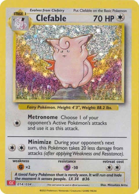 Clefable [Metronome | Minimize]