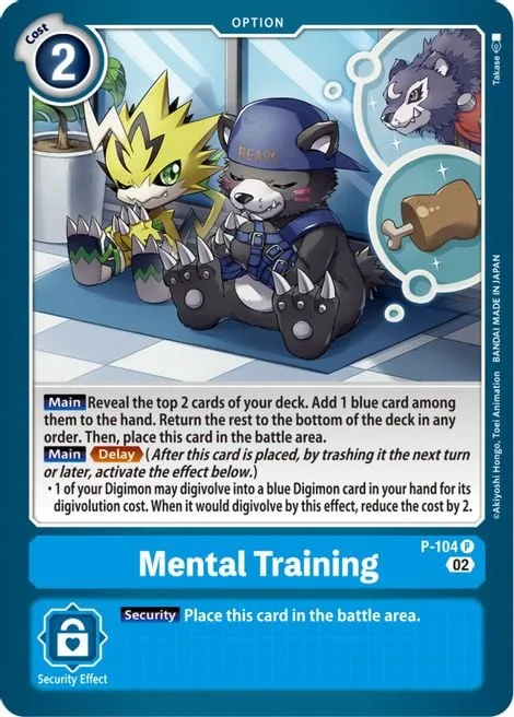 Mental Training (P-104)