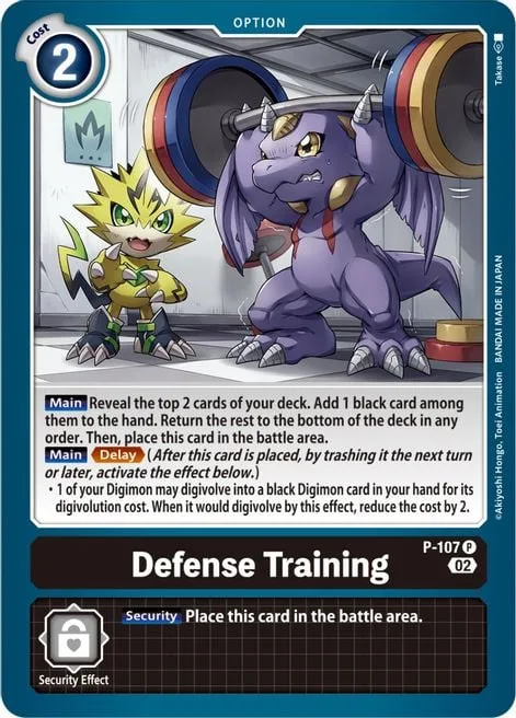 Defense Training (P-107)