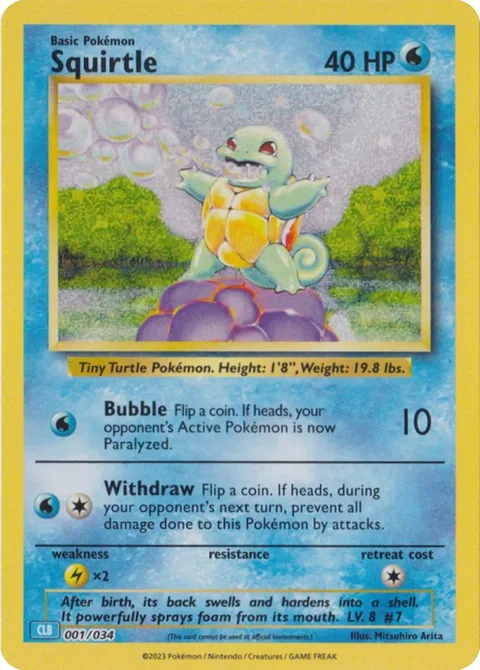 Squirtle [Bubble | Withdraw]