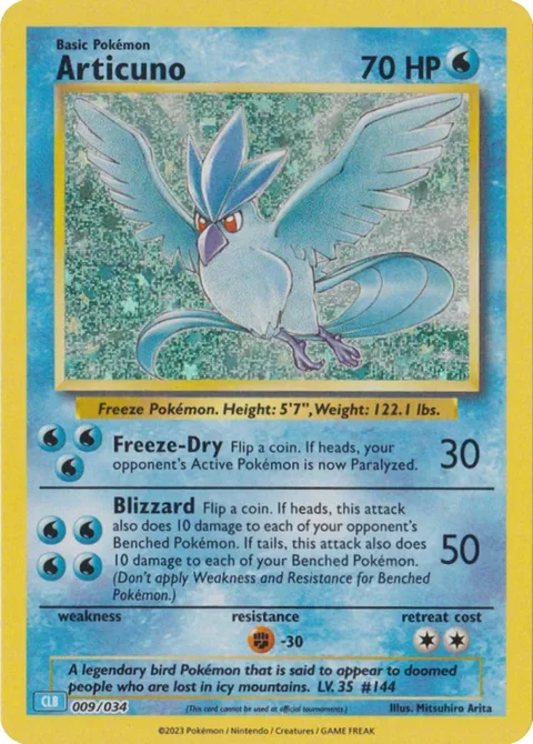 Articuno [Freeze Dry | Blizzard]