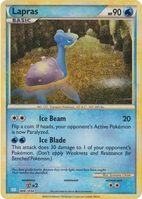 Lapras [Ice Beam | Ice Blade]