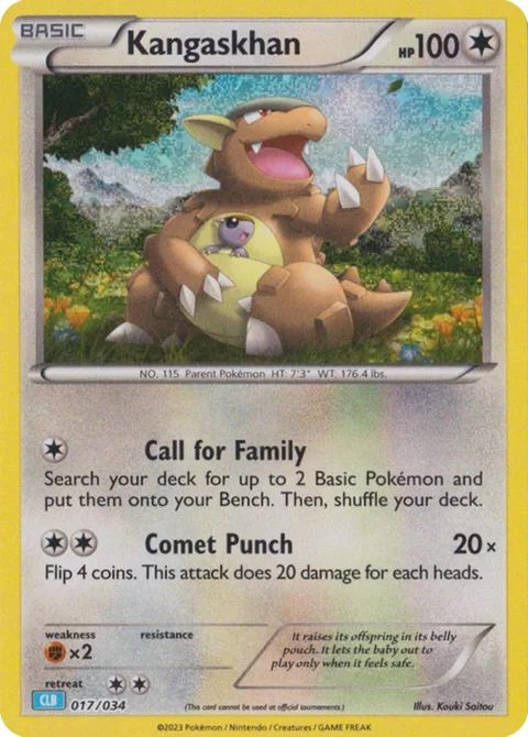 Kangaskhan [Call for Family | Comet Punch]