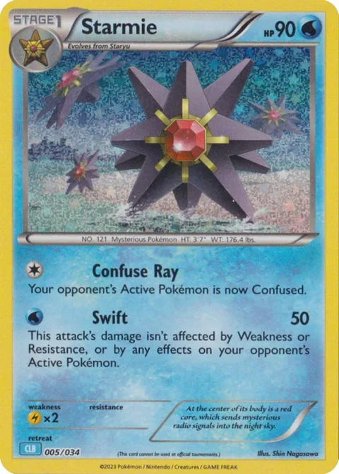 Starmie [Confuse Ray | Swift]