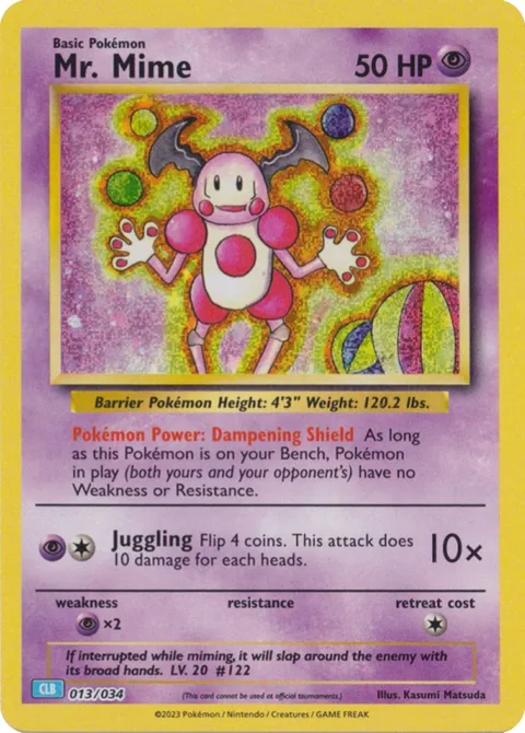 Mr. Mime [Neutral Damage | Juggling]