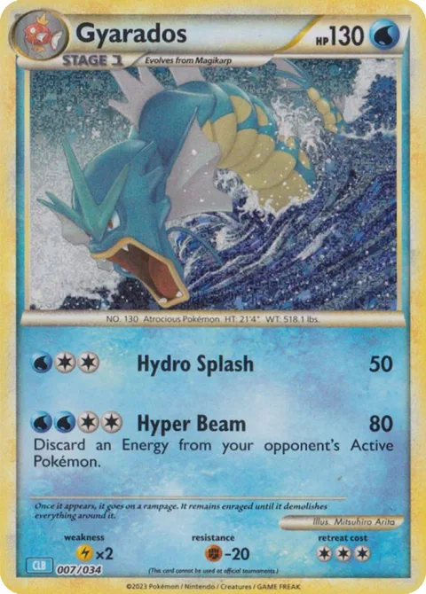 Gyarados [Hydro Splash | Hyper Beam]