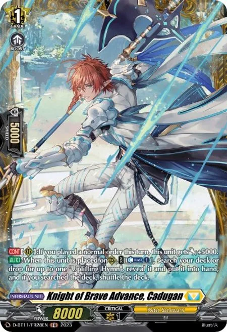 Knight of Brave Advance, Cadugan [D-Format]