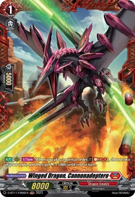 Winged Dragon, Cannonadeptero [D-Format]