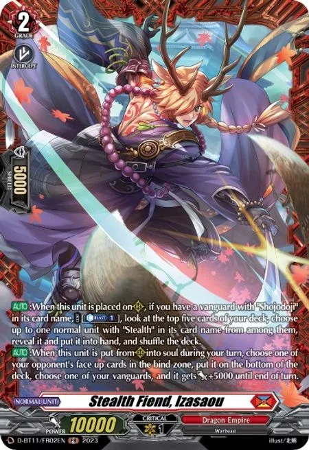Stealth Fiend, Izasaou [D-Format]
