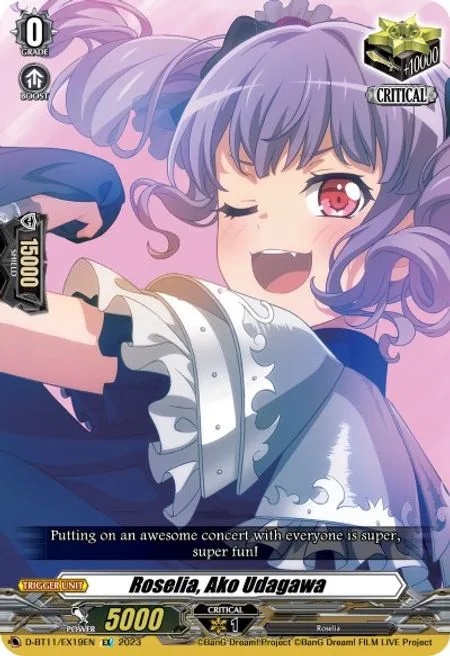 Roselia, Ako Udagawa [D-Format]