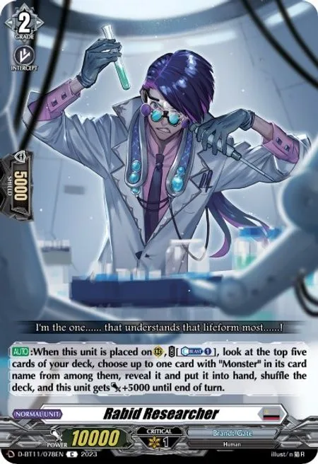 Rabid Researcher [D-Format]