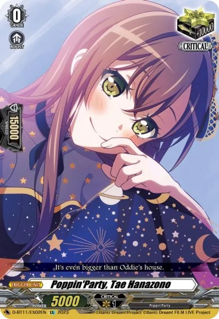 Poppin'Party, Tae Hanazono [D-Format]