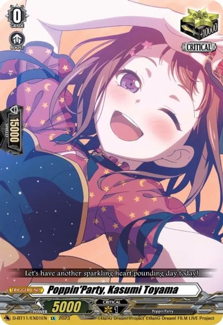 Poppin'Party, Kasumi Toyama [D-Format]