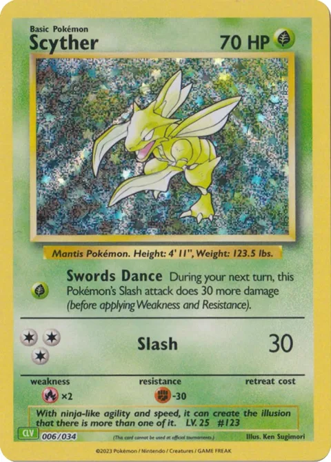 Scyther [Swords Dance | Slash]