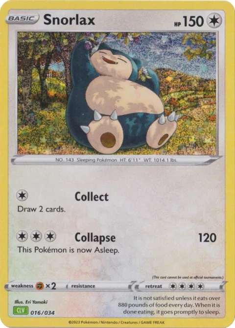 Snorlax [Collect | Collapse]