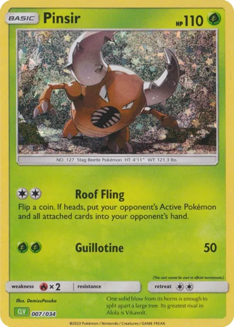 Pinsir [Roof Fling | Guillotine]