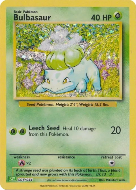 Bulbasaur [Leech Seed]