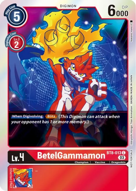 BetelGammamon (BT8-013)