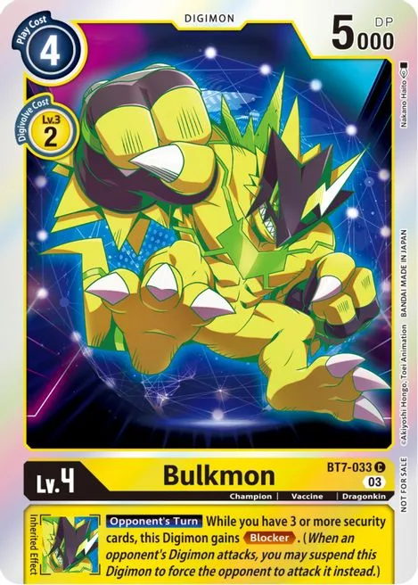 Bulkmon (BT7-033)