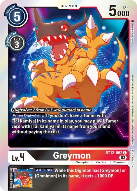 Greymon (BT12-062)