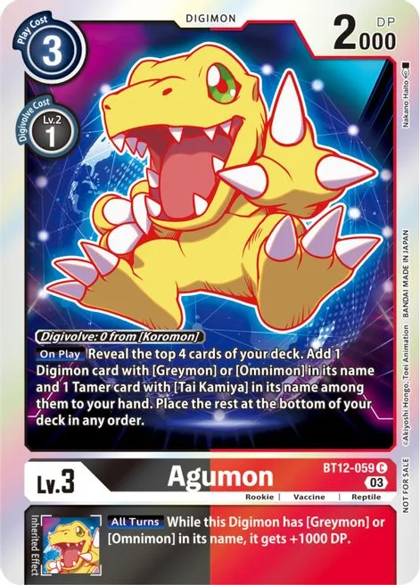 Agumon (BT12-059)