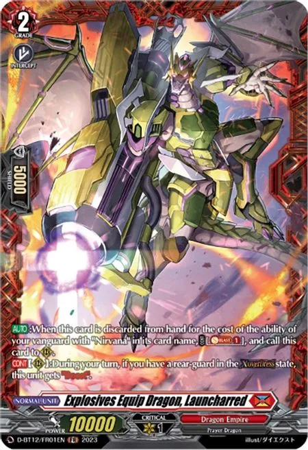 Explosives Equip Dragon, Launcharred [D-Format]