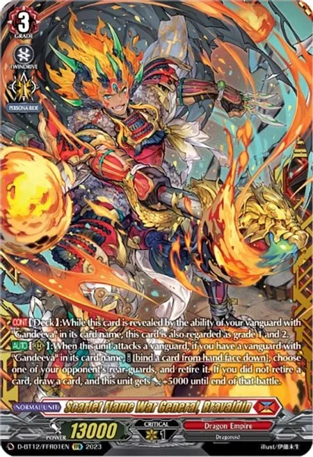 Scarlet Flame War General, Bravaldin [D-Format]