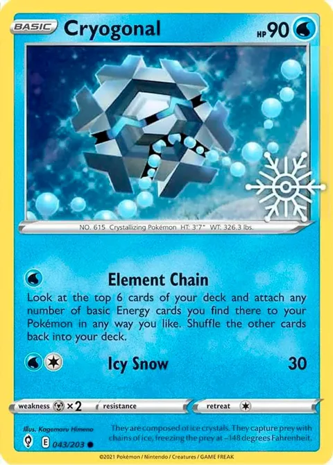 Cryogonal [Element Chain | Icy Snow]