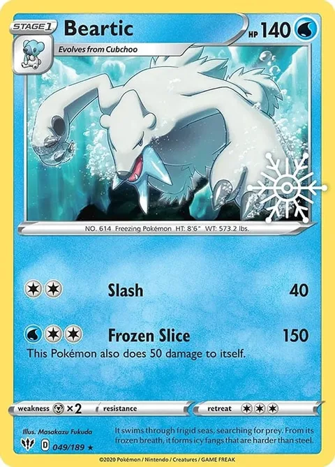 Beartic [Slash | Frozen Slice]