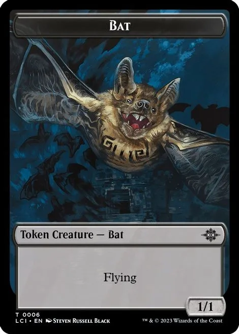 Vampire Token (W 1/1 Lifelink) // Bat Token (B 1/1)