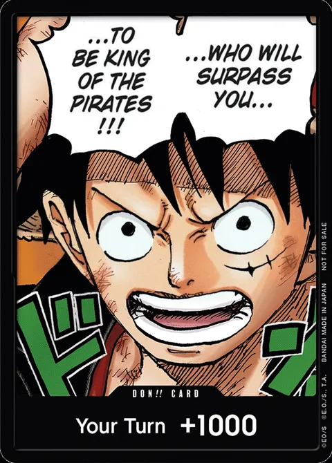 Don!! (Luffy Dressrosa)