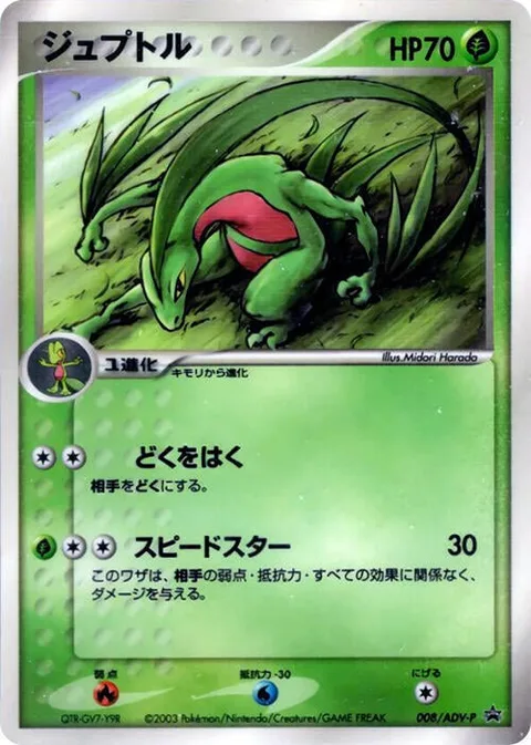 Grovyle [Poison Breath | Swift]