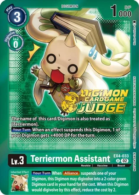 Terriermon Assistant (EX4-033)