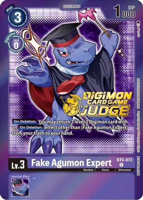 Fake Agumon Expert (BT5-072)