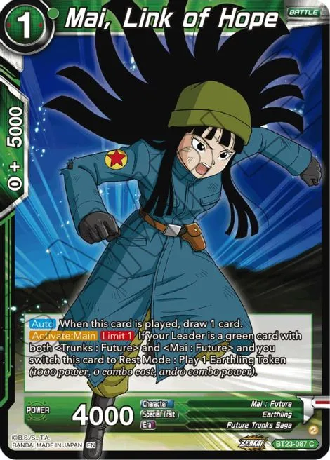 Mai, Link of Hope