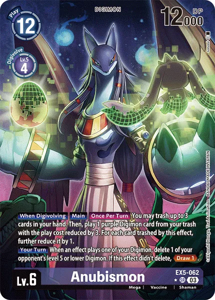 Anubismon (EX5-062)