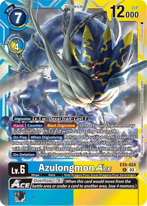 Azulongmon Ace (EX5-024)