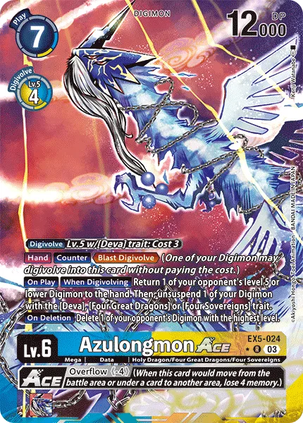 Azulongmon Ace (EX5-024)
