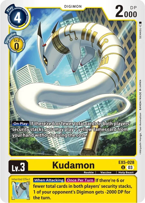 Kudamon (EX5-028)