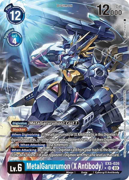 MetalGarurumon (X Antibody) (EX5-026)