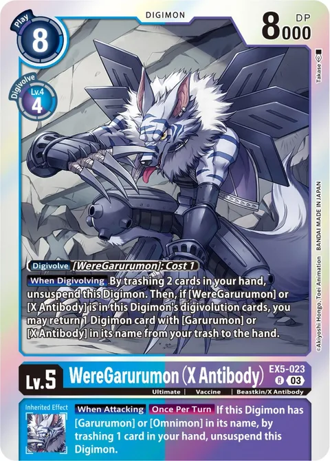 WereGarurumon (X Antibody) (EX5-023)