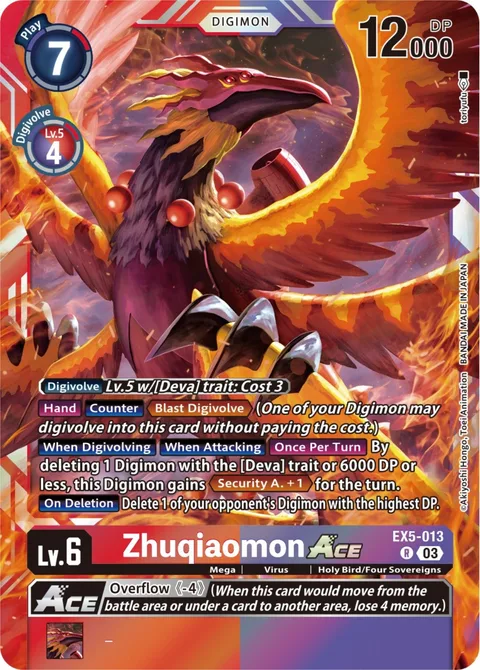 Zhuqiaomon Ace (EX5-013)