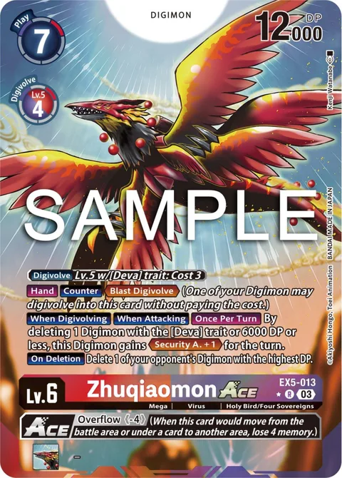 Zhuqiaomon Ace (EX5-013)