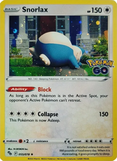 Snorlax [Block | Collapse]