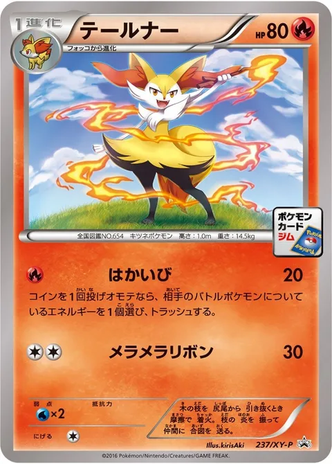 Braixen [Destructive Flame | Crackling Ribbon]
