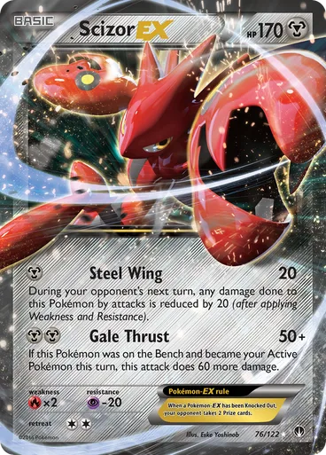 Scizor EX [Steel Wing | Gale Thrust]