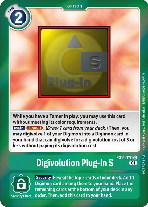 Digivolution Plug-In S (EX2-070)