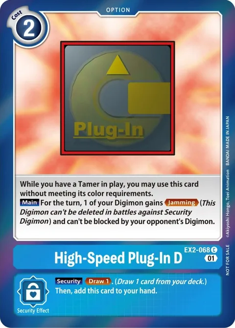 High-Speed Plug-In D (EX2-068)