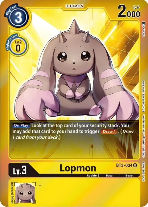 Lopmon (BT3-034)